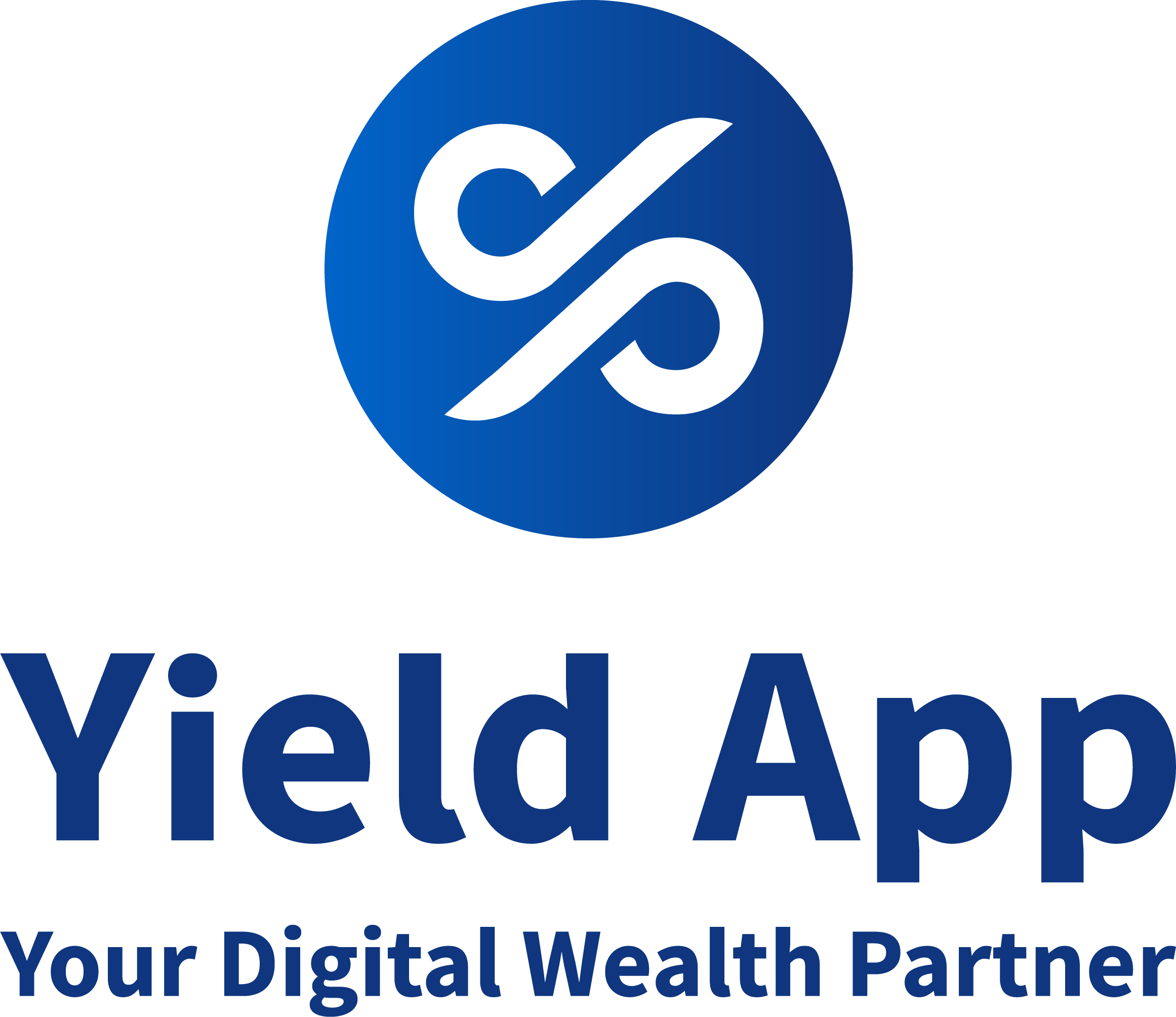 Yield App logo white