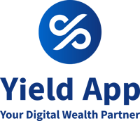 Yield App logo white