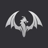 Dragon Farm logo white