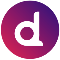 Decubate logo white