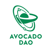 Avocado DAO logo white