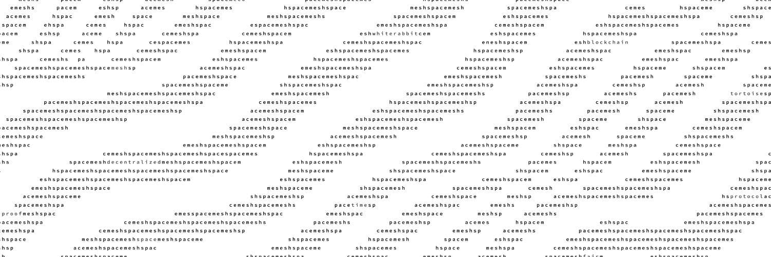 Spacemesh cover image