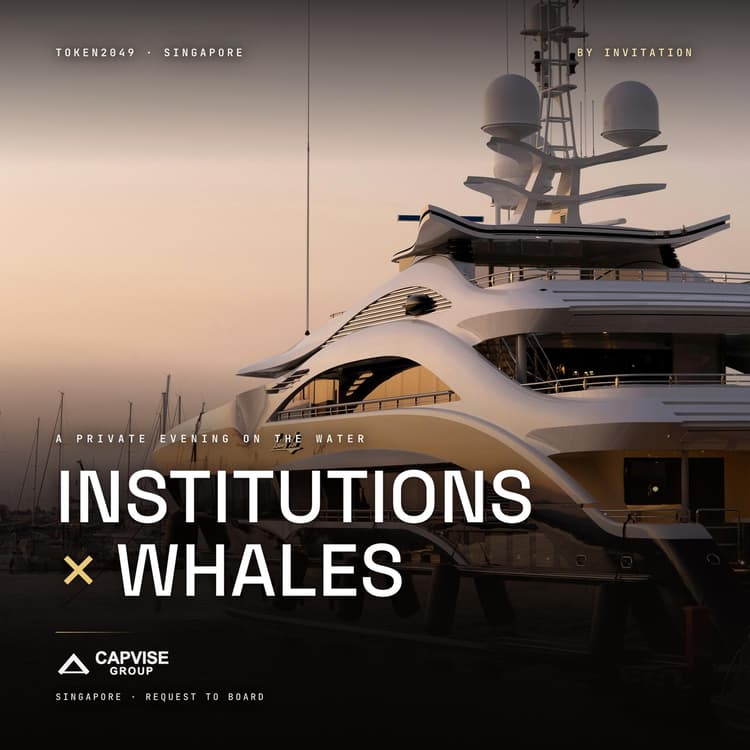 Institutions x Whales: VVIP Yatch Party