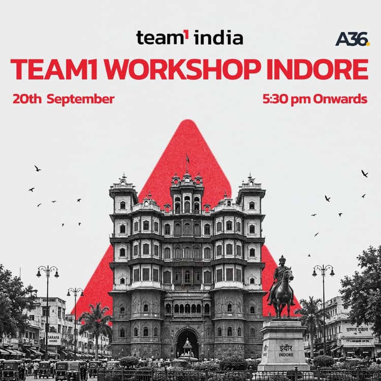 Team1 India Workshop | Indore