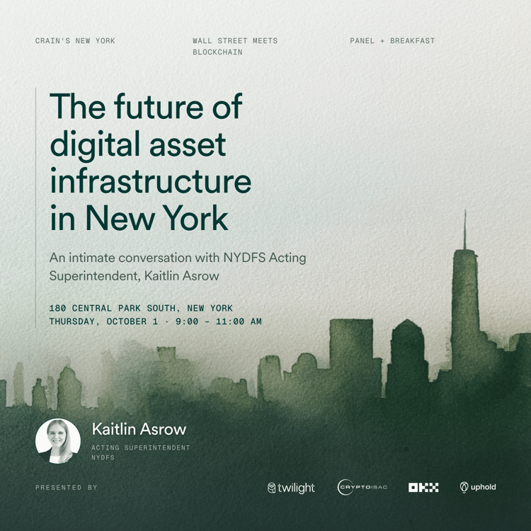 The Future of Digital Asset Infrastructure