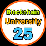 Blockchain Unversity 25 logo