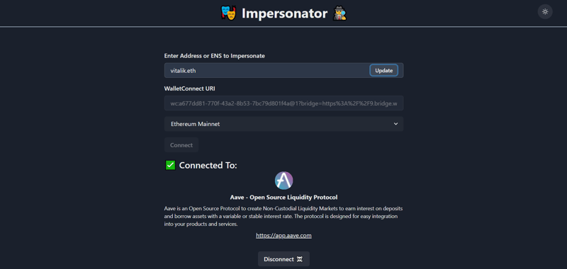 impersonator app