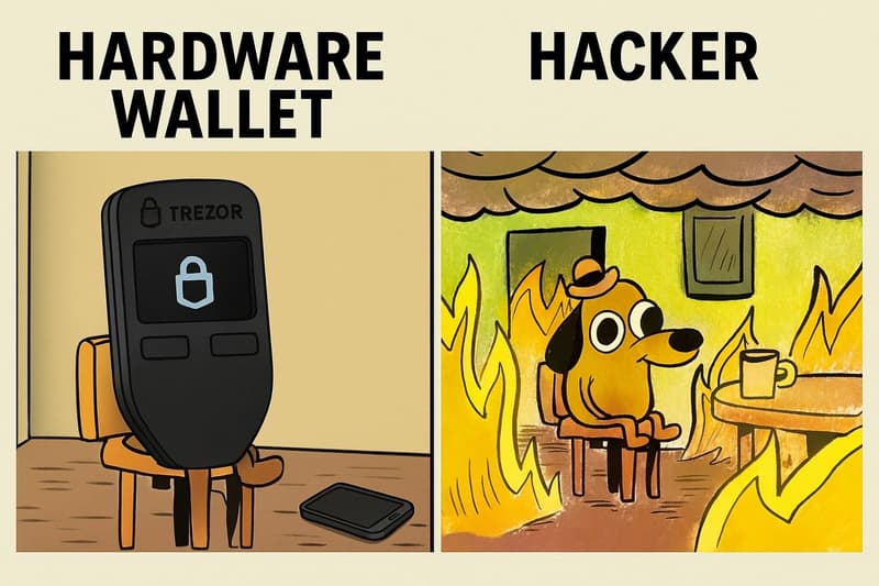 How to survive a crypto bear market - meme .jpg