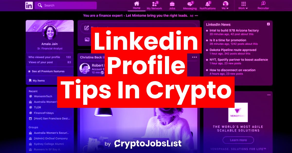 How to Optimize Your LinkedIn Profile for Web3 Jobs in 2026
