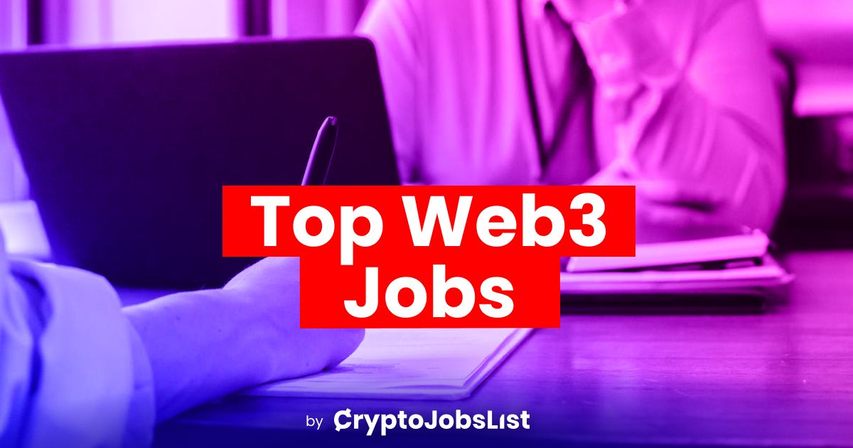 Top Web3 Jobs To Jumpstart Your Career in 2025